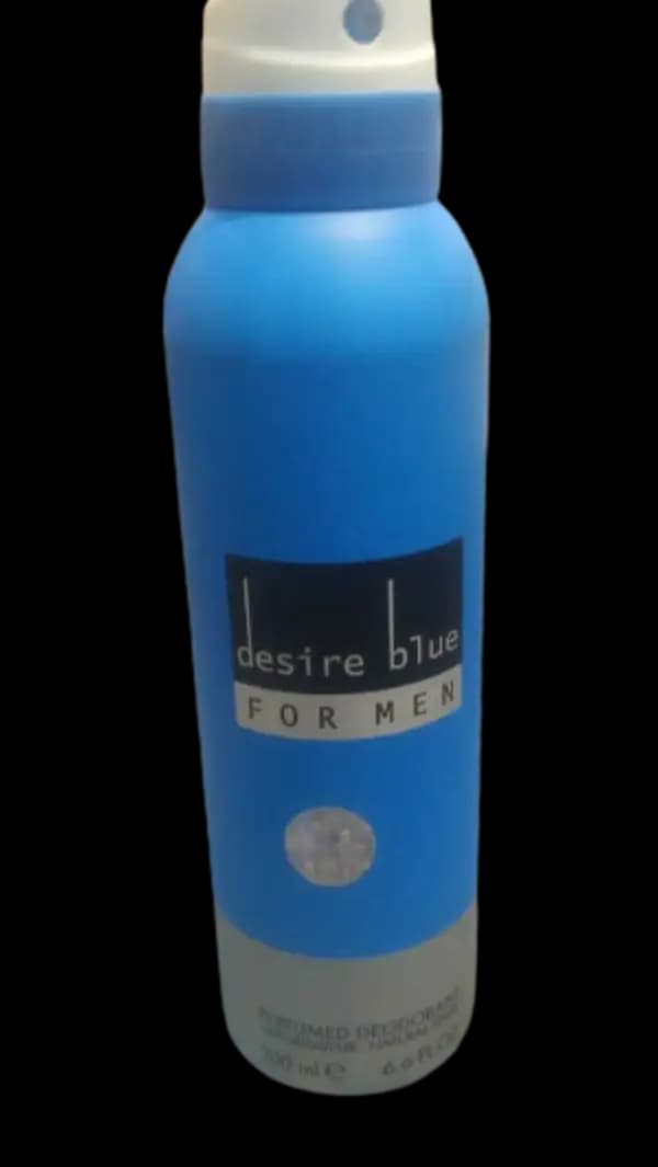 Desire Blue Body Spray For Men | Elegant and Refreshing Body Spray | Safe For Skin