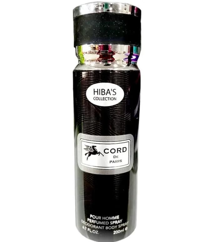 Cord De Paris By Hiba's Collection Branded Body Spray | Deodorant Body Spray