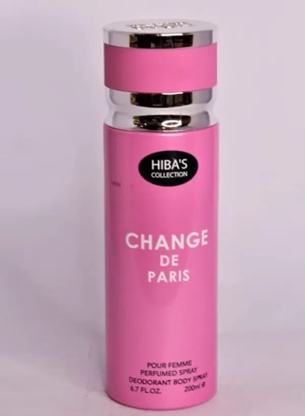 Change De Paris Branded Body Spray | Refreshing and Elegant Smell | Long Lasting Fragrance